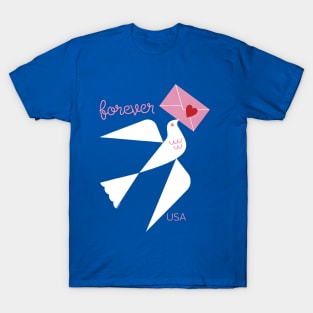 Love Bird Valentines Day T-Shirt